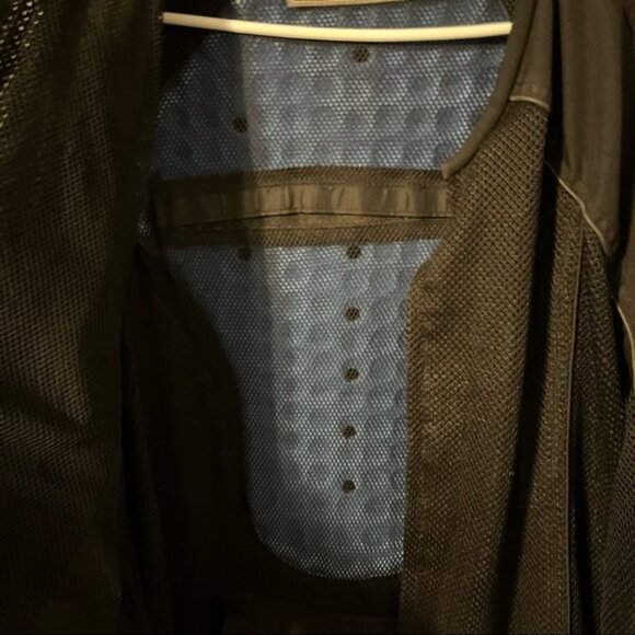 Black Joe Rocket Zip Up Armored Motorcycle Jacket, Size 5XL - Picture 9 of 14